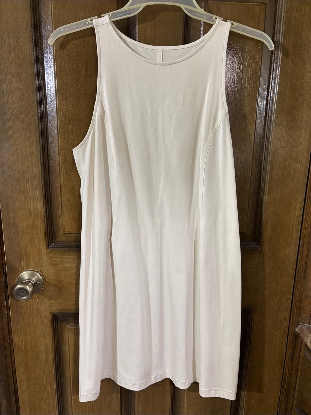 lululemon athletica Sleeveless Cream Midi Dress